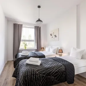 Golden - Big And Bright Stylish - Center - Pereca Апартаменты Варшава